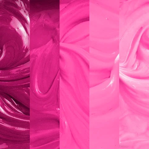Reines Rosa + Arktischer Nebel