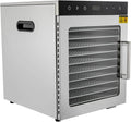 Food Dehydrator, mit 10 Fächer 360° Luftstrom-Zirkulationstechnologie für Trocknen Von Gemüse, Fleisch