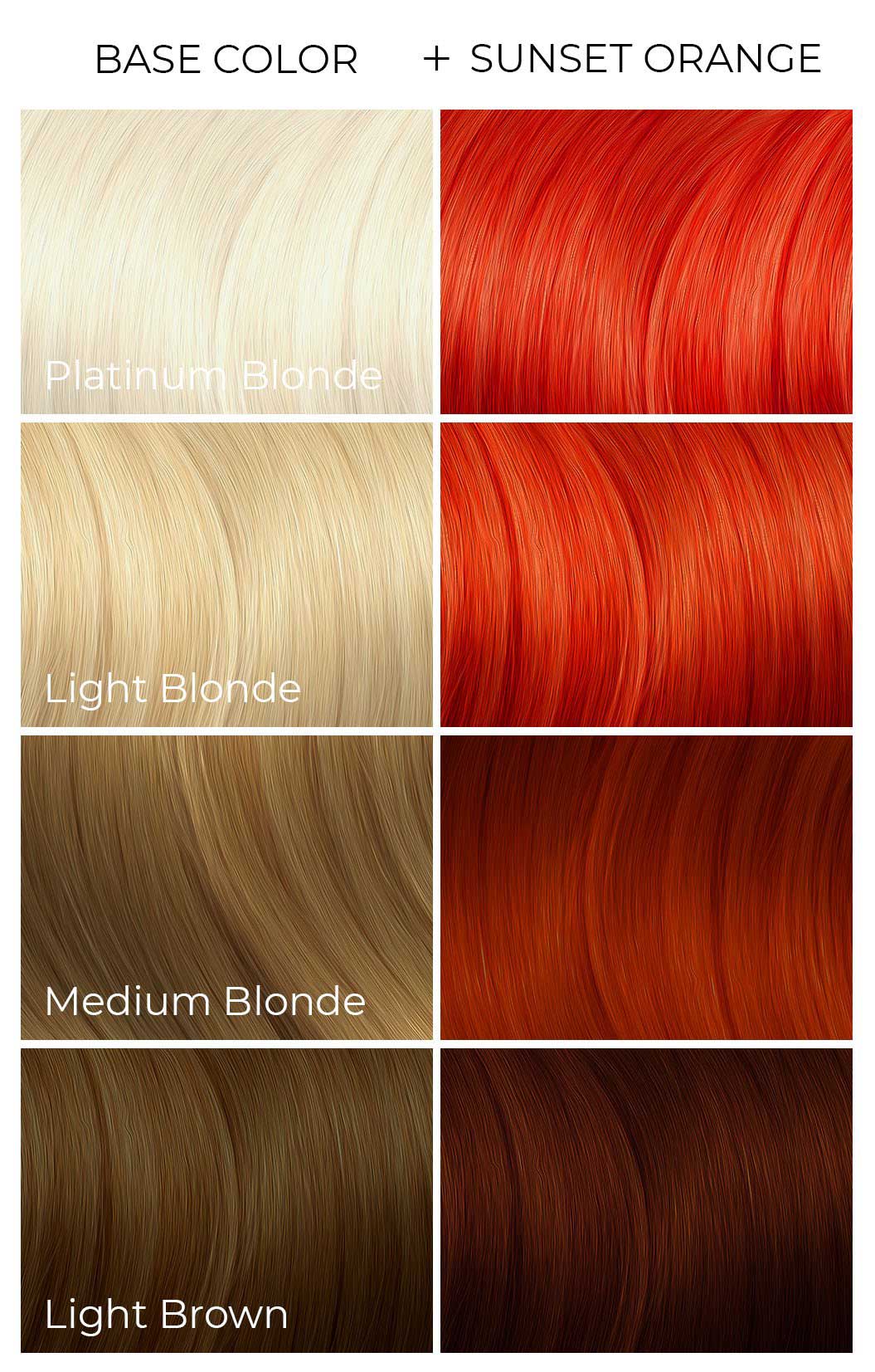 Arctic Fox - SEMI-PERMANENT - Haarfarbe #SUNSET ORANGE
