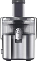 Braun Modell 4-faches, MultiJuice 7, Zentrifugalentsafter mit ColdXtract-Technologie SJ700, Fassungsvermögen 2L Fruchtsaftbehälter, Leistung 1000W