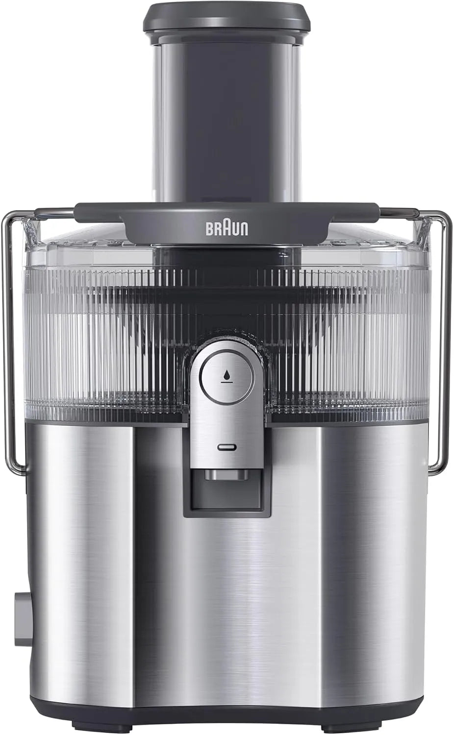 Braun Modell 4-faches, MultiJuice 7, Zentrifugalentsafter mit ColdXtract-Technologie SJ700, Fassungsvermögen 2L Fruchtsaftbehälter, Leistung 1000W