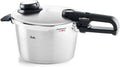 Fissler Vitavit, Fassungsvermögen 4,5 L, Ø 22 cm, Edelstahl-Dampfkochtopf,4-Garstufen, Schnellkochtopf, inklusive. Einsatz, Made in Germany, Induktion