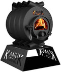Original Warmluftofen Kanuk, Werkstattofen, Zulassung für Deutschland, BimSchV, Untergestell Base, Original 10 kW, Schwedenofen