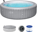 Bestway Whirlpool Lay-Z-Spa Hawaii AirJet Ø236 x 71 cm, 190 AirJet Düsen, Aufblasbarer Outdoor Jacuzzi für 8 Personen, EnergySense Dämmung