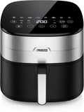 Princess Heißluftfritteuse 182280, Dual Heat Airfryer 8L XXL, Leistung 2000 W, 15-in-1, BPA- & PFAS-frei, Shake-Erinnerung
