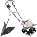 Motorhacke IEM 1500 IKRA Elektro, Flexible Arbeitsbreite 32 & 45cm, Arbeitstiefe bis 20cm, Starke 1500W Leistung, inklusive. Häufelpflug