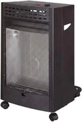 Gasheizung Blueflame Mobile, Maße 430 x 460 x 743 mm, Piezozündung, Butan, mit Rollen, Leistung 4,2 kW, 2 Heizstufen, für Propan, LPG