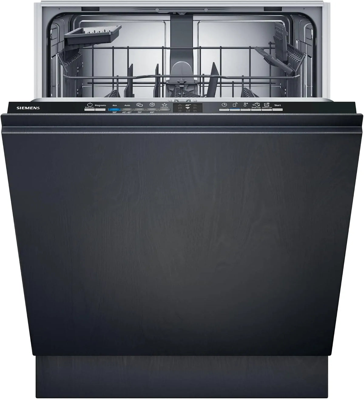 Siemens Geschirrspüler SN61HX01TE iQ100, Vollintegrierter 60 cm, HygienePlus Programm, ckkorb, drei Mal schneller spülen, smartStart, infoLight
