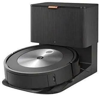 Saugroboter, iRobot Roomba j7+ WLAN-fähiger mit automatischer Absaugstation, Lernt und kartiert