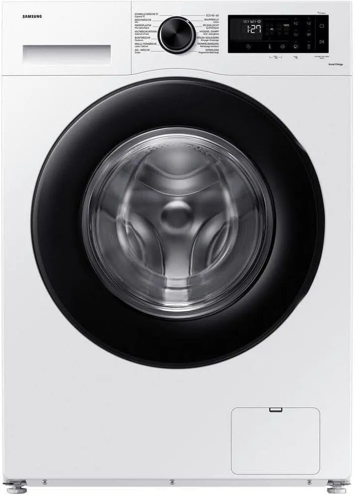 Samsung Waschmaschine WW90CGC04AAEEG, Gewicht 9 kg Kapazität, Frontbeladung, Weiß