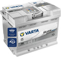 AGM-Batterie VARTA Silver Dynamic, A8, Start-Stop und xEV Autobatterie 12V 60Ah 680A, Starterbatterie für Autos mit hohem Energiebedarf