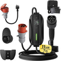 Modell Y Y 6-16A Y/3 MG4 dé Mobile, Ladestation 11kW, 3-phasig, 7m, 3, ID.3/4/5, EX30, e-up, Wallbox, mit Einstellbarer Ladeleistung, e-tron