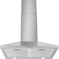 Dunstabzugshaube FIREGAS, Breite 60cm, 368m³/h, 3 Geschwindigkeitsstufen, 3 Geschwindigkeitsstufen, Energiesparender Bürstenloser Motor