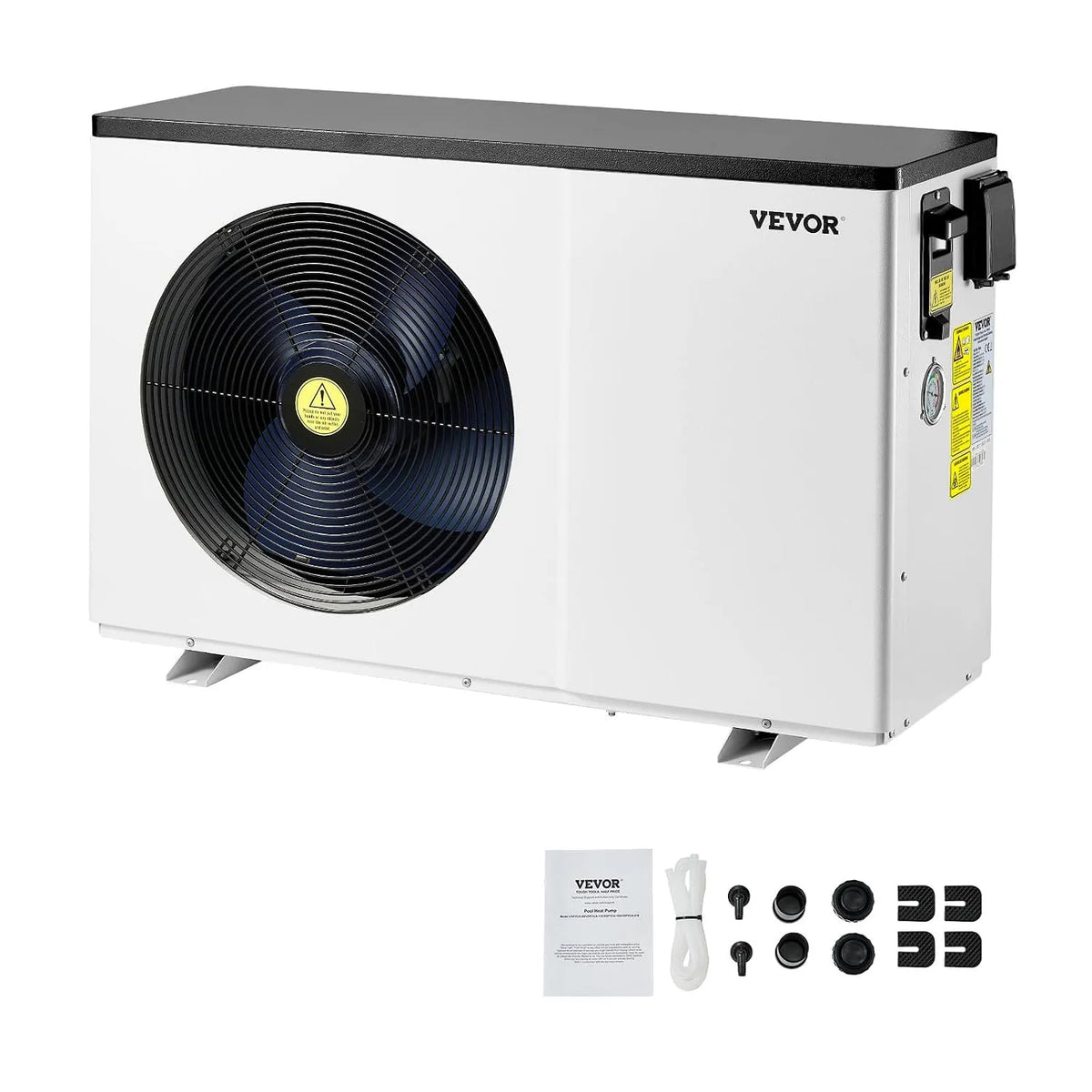 Vevor Pool AC 220, 3,22–15,25kW Heizleistung, Heiz- und Kühlpool-Warmwasserbereiter –240V, Elektrische -Wärmepumpe, 50Hz