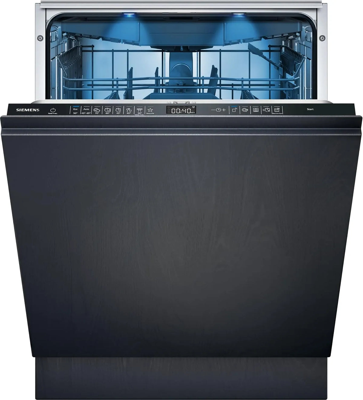 Siemens Geschirrspüler SX65ZX07CE iQ500, Smarter Vollintegriert, XXL, ckschublade, Made in Germany, Zeolith Trocknung, Extra leise, aquaStop