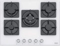 Kochfeld FHNS 705, Franke 4G TC WH C integriertes Gaskochfeld weiß, Leistung 1000 W, Gasherd, Glas