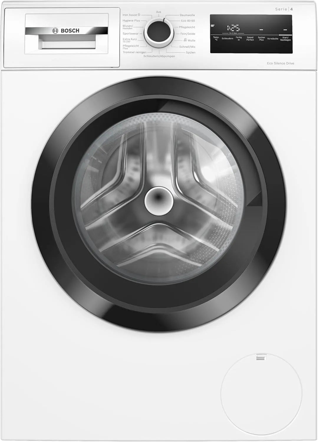 Bosch Waschmaschine WAN282K3 1400, Gewicht 8 kg, SpeedPerfect, Nachlegefunktion, AquaStop, Serie 4, Frontbeladung, UpM, besonders hygienisch