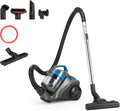 Bodenstaubsauger 3-Fach-Aktionsdüse Amazon Basics, HEPA-Filter, ohne Beutel 1.7L Kompakt Leichtgewicht mit, Leistung 850W, in Schwarz & Blau
