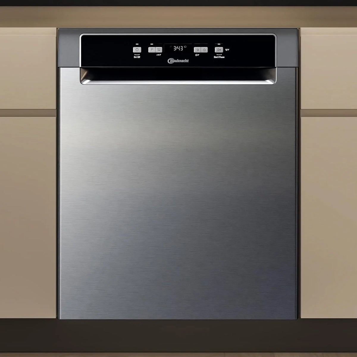 Bauknecht Geschirrspüler BK4UB14BN7A0X, Unterbau, Startzeitvorwahl, ckschublade–flexibel beladbar, Breite 60 cm