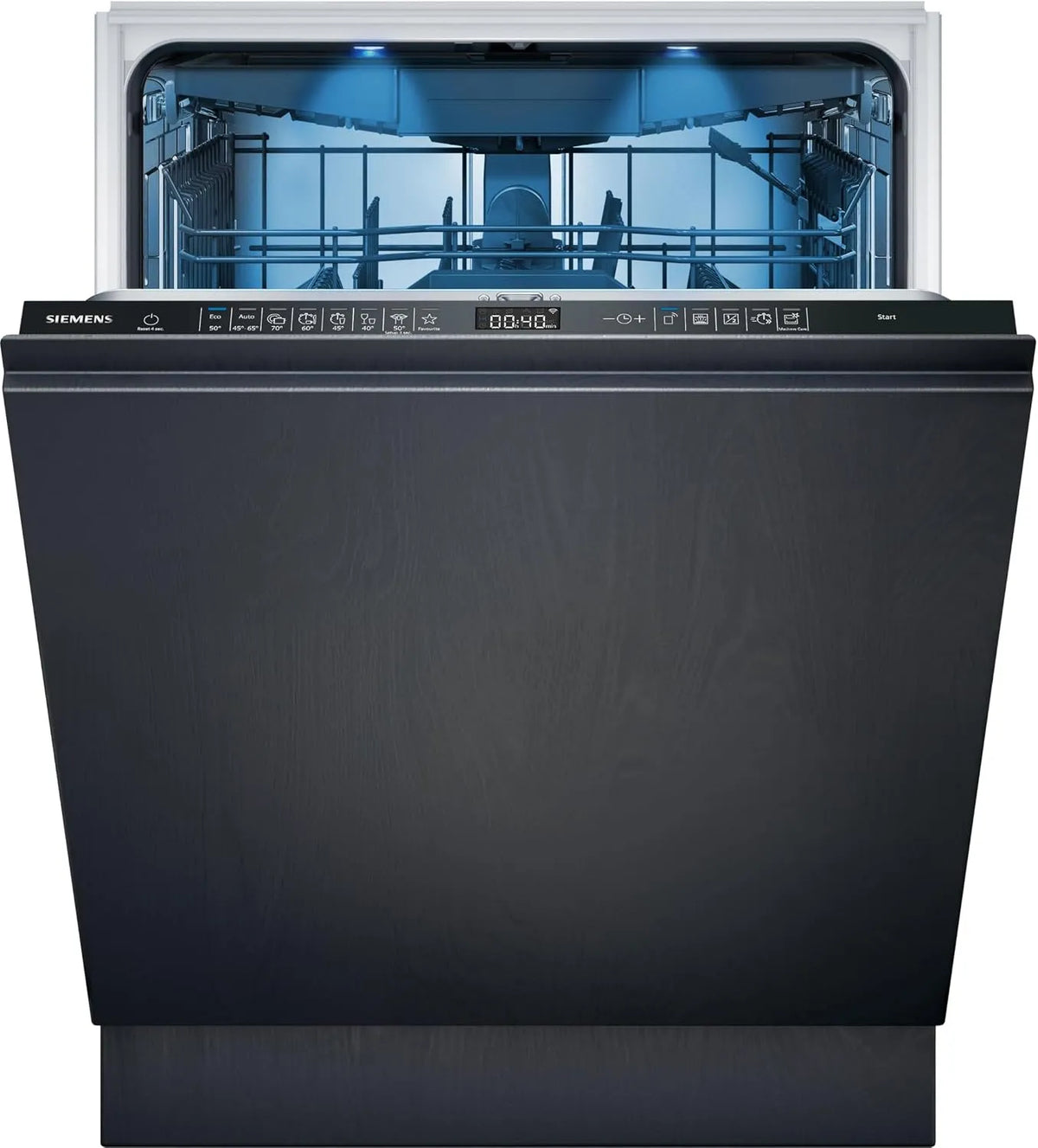 Siemens Geschirrspüler SX95EX12CE iQ500, Breite 60 cm, Vollintegrierte Spülmaschine, Smarter, Made in Germany, XXL, ckschublade, Extra leise