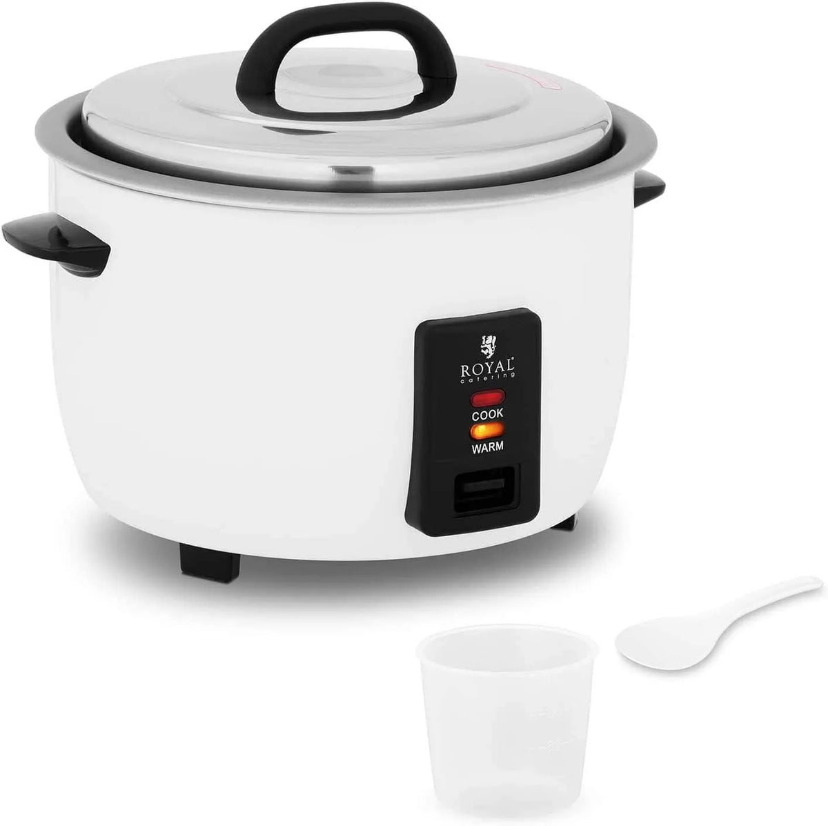 Gastro Reiskocher Elektrisch Dampfkocher Reiskochtopf Gemüsegarer Royal Catering