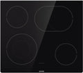 Gorenje Kochfeld ECD643BSC, Leistung 7000 W, 595 mm, Einbau, integriert, Touchscreen, oben vorne, in Schwarz
