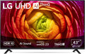 LG Modell 43UR74006LB, Breite 109 cm, 60 Hz, 43 Zoll, Modelljahr 2023, Smart TV, UHD Fernseher, Active HDR