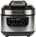Heißluftfritteuse, PowerXL MultiCooker 12-in-1 Multikocher mit Airfryer- & Warmhaltefunktion, 5,7L Fassungsvermögen, Backofen