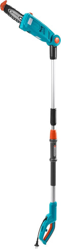 TCS: Elektrische Astsäge mit und Schwertlänge Modell Li-720/20 8868-20 Gardena Teleskop-Hochentaster, bis 4.40 m Reichweite, Schneideanschlag