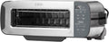 Ninja Toaster ST202EU, 7 Kochfunktionen, Elektrogrill mit Deckel, Backblech und Krümelschale, Foodi 3-in-1, 7 Toastlinien, Edelstahl