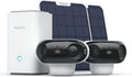 Kamera 8MP 2-Kamera-Set, 4K ColorX-Nachtsicht, Wi-Fi 6, Kabellose IP mit Home Hub, Keine monatlichen Gebühren, 180°-Weitwinkel