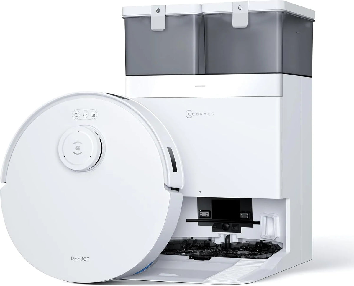 Ecovacs Saugroboter T30C 200min, 15400Pa Saugkraft, Auto-Entleerung, Laufzeit, DEEBOT Pro Omni GEN 2 mit Wischfunktion, PRO Iteration