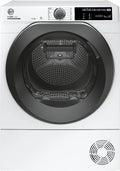 Hoover Wärmepumpentrockner H-DRY 500 NDEH10A2TCBEXS-S, I Füllmenge 10 kg I Smarte Bedienung mit WiFi I AquaVision-Kondenswasserbehälter