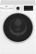 Beko Waschmaschine 1400 B5WF69410W, Gewicht 9kg, 2,1, *, Stiftung Warentest GUT, min, Dampffunktion, allergikergeeignet, Nachlegefunktion, Weiß