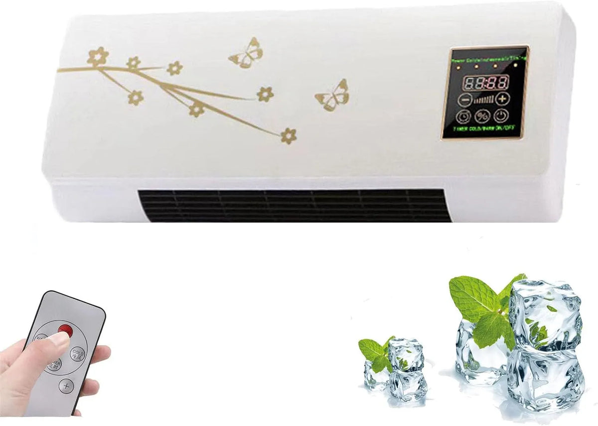 Klimaanlage Mini-Split, 2-in-1 Heizen & Kühlen Wandmontierte, ohne Kanal, super leise, inklusive Fernbedienung