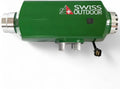 Pumpe 310S, leise 22 ml, Aluminiumgehäuse, Bluetooth App, Swiss Outdoor Diesel Standheizung 8 kW, Spannung 12V Heizgerät für Camper & Van