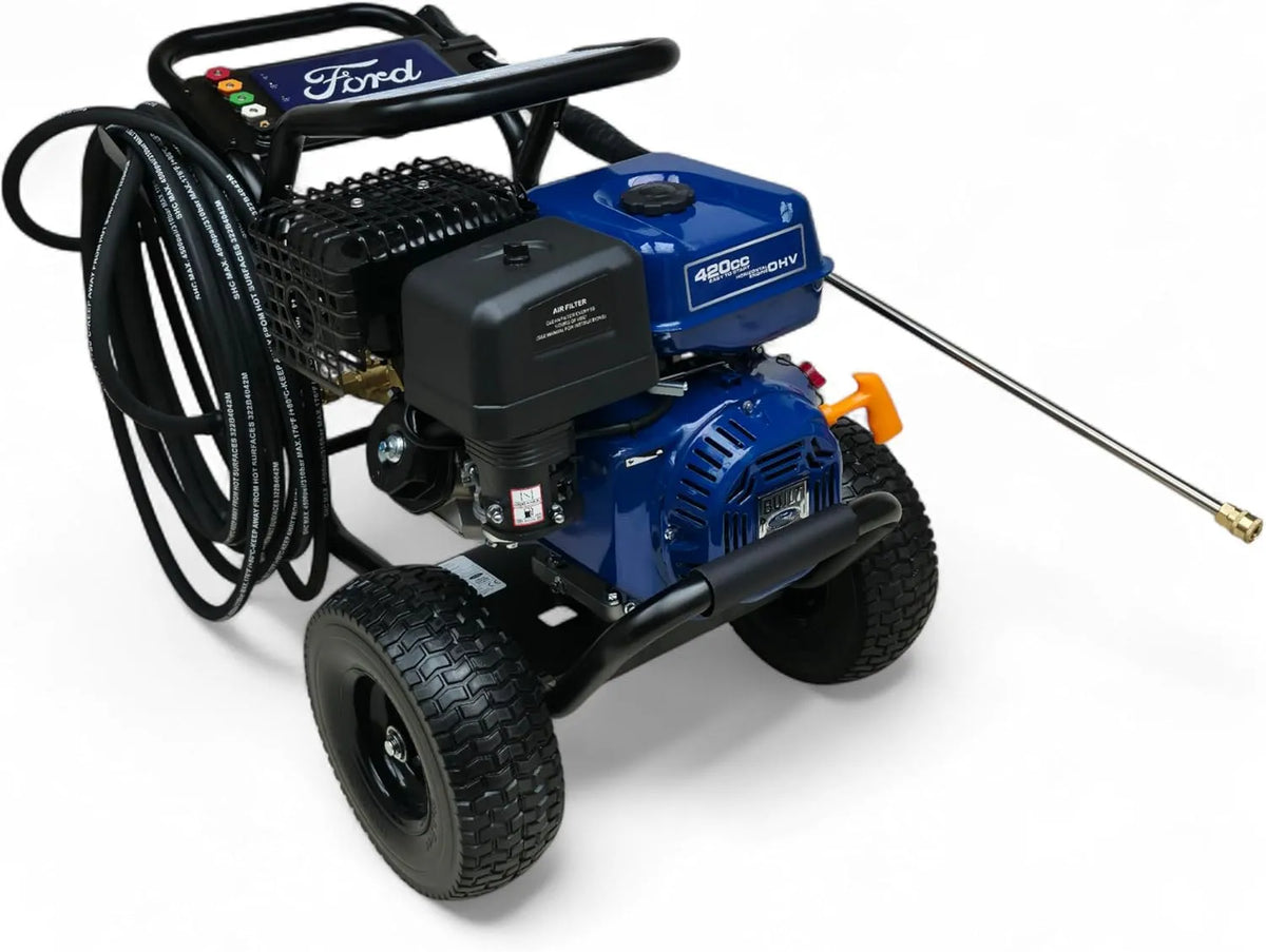 Hochdruckreiniger 13PS RSV-4G40 Ford Benzin, 303 bar Annovi reverberi Hochdruckpumpe Flächenreiniger 420cm³ Steinreiniger