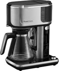 Russell Hobbs Kaffeemaschine 26230-56, Barista: Brühstärkeneinstellung, Attentiv, programmierbarer Timer, Cold Brew-Funktion, Milchaufschäumer