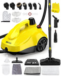 Dampfreiniger, mit 23 Zubehörteilen und 5 Meter Netzkabel für die Reinigung von Öfen, Teppichen, Sofas, Polstern, Spielzeug und glatten Böden.