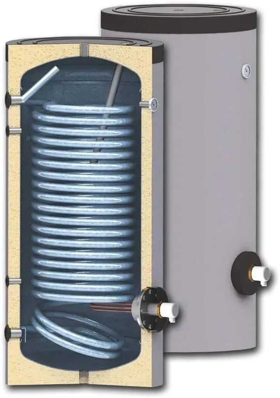 Einem Wärmetauscher ThermoFlux Wärmepumpenspeicher SWPN 400
