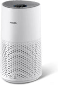 Philips Luftreiniger 1000 AC1711/10, Reinigt Räume bis zu 78 m², Staub und Rauch, Weiß, Smart Serie, Entfernt 99,97 Prozent der Pollen
