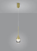 Pendelleuchte LED Modell 1-flammig Helestra Deep, gold matt