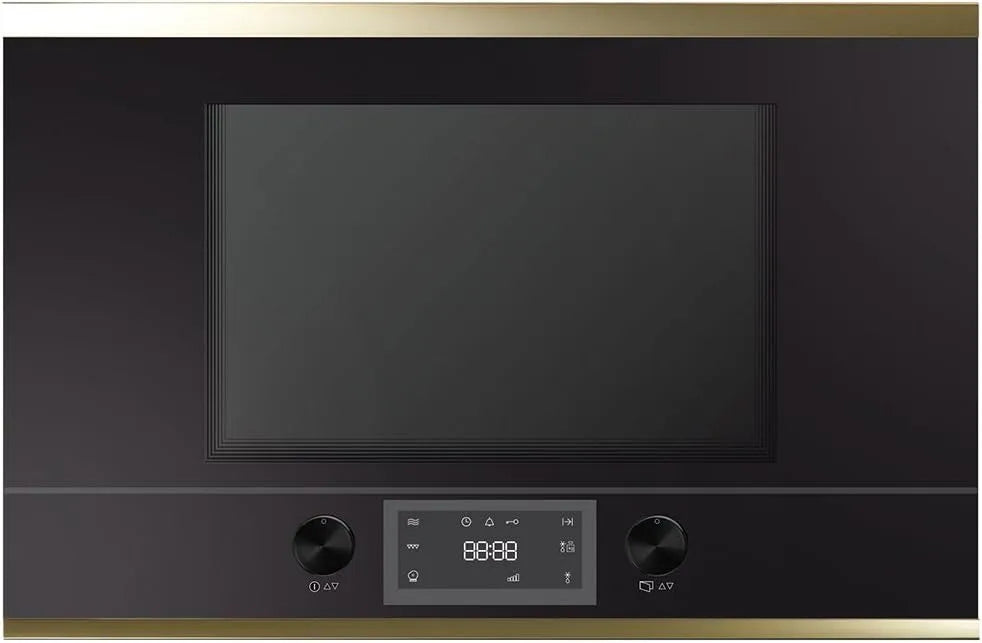 Mikrowelle ML6330.0S4 Küppersbusch Einbau, Glas, Metall, in Schwarz