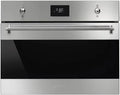 Smeg Mikrowelle SO4301M1X, Nische 45 cm, Fassungsvermögen 40 Liter, Einbau, kompakte Kombination