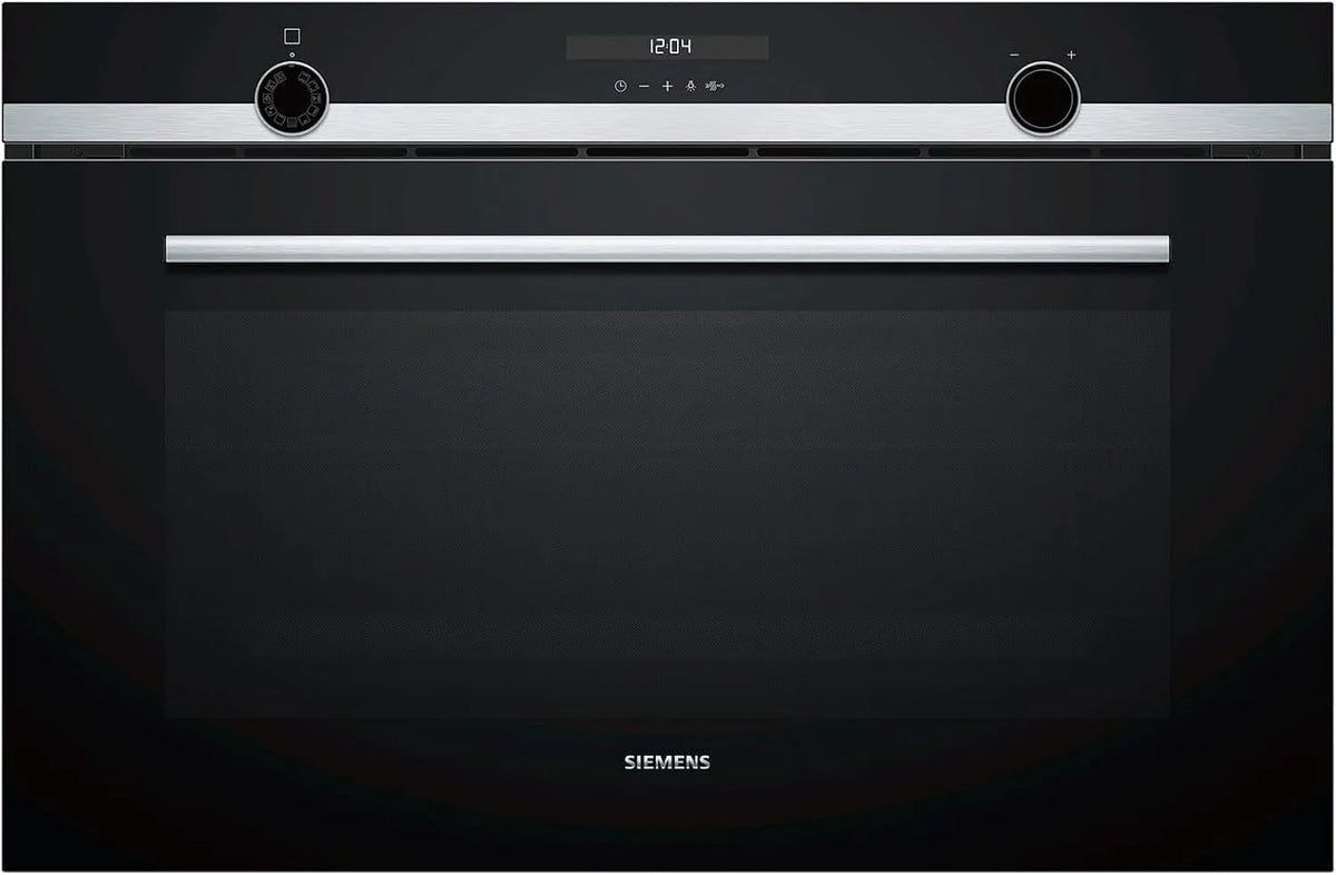 Siemens Backofen VB578D0S0 iQ500, Maße 90 x 60 cm, Fassungsvermögen 112 l, Einbau, Elektro, Schnellaufheizung, activeClean, lightControl, Heißluft
