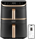 COSORI Turbo, Tower Pro Smart Chef Edition Freidora de Aire 10.8L WiFi Negra