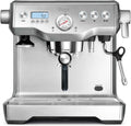 Sage Kaffeemaschine, max. 15 Bar, Leistung 2200 W, The Dual Boiler, Mit Timer und Temperaturkontrolle, Espresso- & Dampfboiler, Gebürsteter Edelstahl