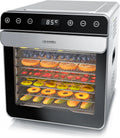 Tablet, 8 Edelstahl Einlegetabletts mit insgesamt 6700 cm², Arendo, Obst Fleisch Pilze uvm, Leistung 700 W, 35°-85°C