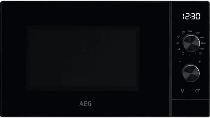 AEG Mikrowelle MFB252DB, Auftau-Funktion, Fassungsvermögen 25L,900W,7 Leistungsstufen, Freistehende mit Grillfunktion, LED-Beleuchtung, SteamPot