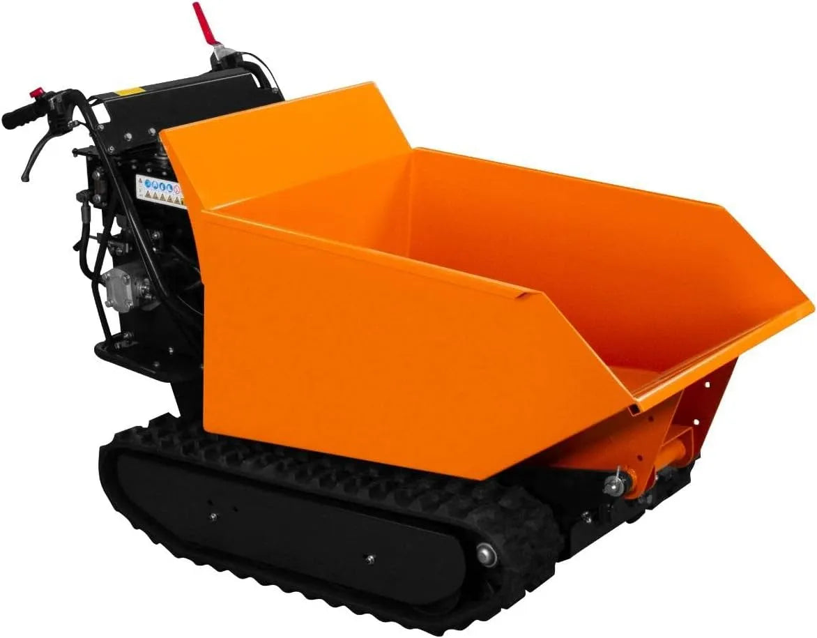 Modell Dumper 500kg Benzin 9PS Mini Raupendumper, Erweiterung, Motorschubkarre Raupenantrieb Kettendumper